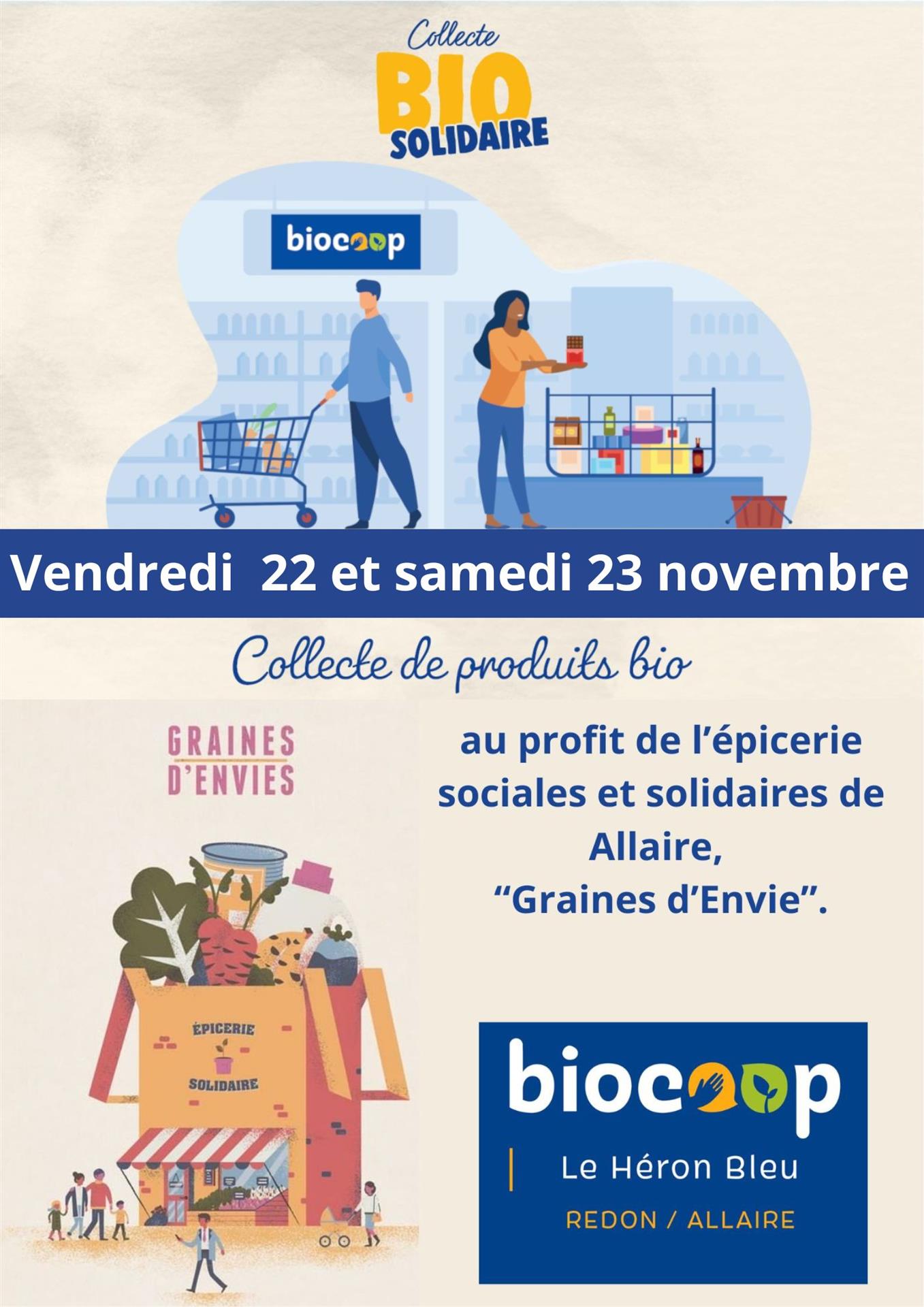 Collecte Bio & solidaire