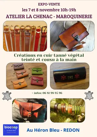 EXPO VENTE : maroquinerie artisanale