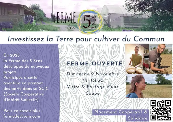 Portrait de nos producteurs locaux... La ferme des 5 sens Portrait de nos producteurs locaux... La ferme des 5 sens