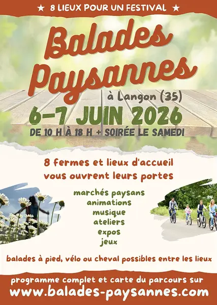 Balades Paysannes 2026 à La Ferme Buissonnière